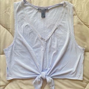 Forever 21 crop tie top